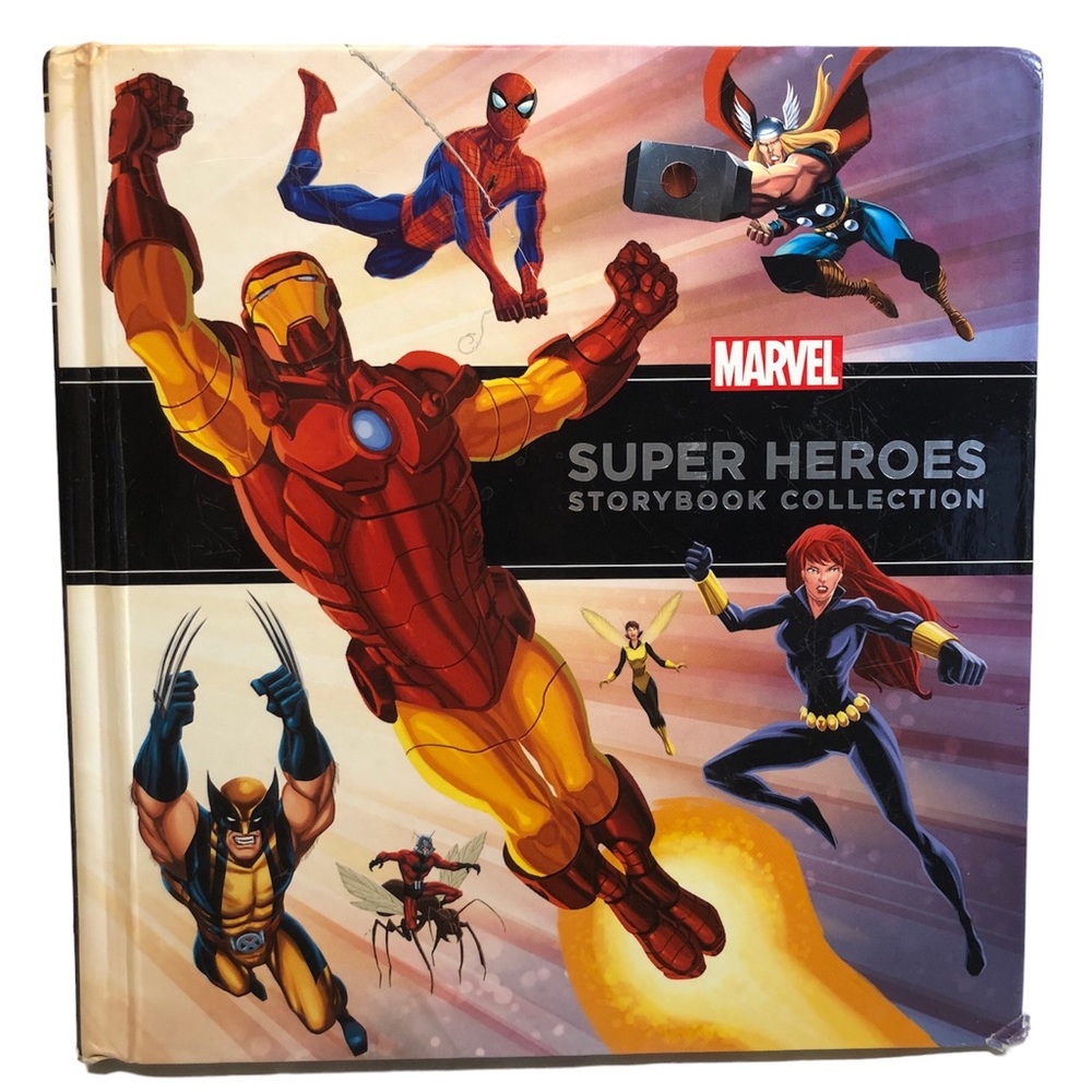 Marvel Super Heroes Hardcover Story Book Collection 20 Stories